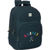 safta HARPER & NEYER - Zaino scuola per bambini, ideale per bambini di diverse età, comodo e versatile, qualità e resistenza, 32 x 15 x 42 cm, Blu navy, M, Casual