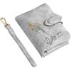Grovjewfit Portafoglio Da Donna Personalizzato Con 2-7 Nomi Scomparto Per Monete Regalo Per Mamma Moglie Nonna Per Natale Anniversario Compleanno Festa Della Mamma Portafogli Portafogli Da Donna (Grigio)
