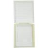 MUHWA Microslide Scatola per microscopio 25 posti Colori: blu, verde, arancione, bianco (bianco)