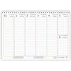 Agendepoint.it Planning Settimanale A4 2026-2027, 16 MESI da Settembre a Dicembre, Agenda Spiralata 21x30cm - COLORS