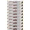 Patanjali 10 x Patanjali Dant Kanti Toothpaste Dental Cream 100gm (Pack of 10)