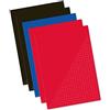 Kangaro K-58340 - Quaderni A4, a quadretti, 10 mm, 80 fogli, confezione da 5, colori assortiti