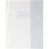 Calligraphe 73000C Copertina Cristalux Incolore - 17x22 cm - 22/100 con Portaetichetta - PVC Trasparente Liscio