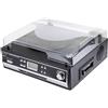 Technaxx Giradischi & Digitalizzatore di Cassette con Bluetooth - Lettore Vinile e Cassette con 3 Velocità 33/45/78 giri/min, Altoparlanti Stereo, Display LED, Uscita RCA, Nero - TX-22+