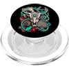 Retro Cowboy Desert Western Apparel Grafica country vintage Western Revival Cowboy Redeo PopSockets PopGrip per MagSafe