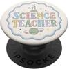 Teacher & Classroom Co. Carino Scienze Insegnante Aula Laboratorio Spazio Nerd Umorismo PopSockets PopGrip Adesivo