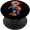 Bahaa's Tee Basketball Player Shirts, Cool Cartoon Sports Graphic PopSockets PopGrip Adesivo