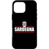SARDEGNA Custodia per iPhone 16 Pro Max 4 BANDIERA MORI SARDEGNA LOVE SARDEGNA REGALO