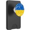 Bandiera Ucraina Design Ucraina Bandiera VINTAGE/Kiev, PopSockets PopWallet per MagSafe