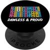 Modular Synth Dawless Jammer Apparel Modular Synthesizer Dawless & Proud Eurorack Gear PopSockets PopGrip Adesivo