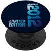 Birth Since Month Of August Retro Vintag Da agosto 2012 2012 anno 2012 retrò 2012 vintage 2012 PopSockets PopGrip Adesivo