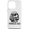 Standard Mini Poodle Lover Gift T Shirts Custodia per iPhone 13 Pro Mens Boys Retro Vintage Sunglasses Best Poodle Dog Dad Ever