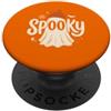 US32 Spooky Ghost Halloween Divertente fantasma spettrale Halloween PopSockets PopGrip Adesivo