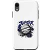 Jupiter Orbit Planet Space Lore Custodia per iPhone XR Giove Gas Gigante Orbita Spazio Pianeta Voyager Scena