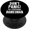 Site Safety & Plant Marshalling T-Shirts Banchiere PopSockets PopGrip Adesivo