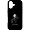 Classic Fiction Author Jules Verne Vinta Custodia per iPhone 17 Jules Verne Classic Fantascienza Autore Omaggio