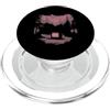 witch house fog forest lo-fi screen witc Witchflux Estetica della casa delle streghe della foresta nebbiosa PopSockets PopGrip per MagSafe