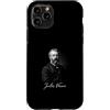 Classic Fiction Author Jules Verne Vinta Custodia per iPhone 11 Pro Jules Verne Classic Fantascienza Autore Omaggio