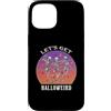 Funny Let's Get Halloweird Skeletons Hal Custodia per iPhone 15 Diventiamo strani divertenti scheletri Halloween Retro