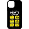 Breakfast Humor And Jam Toast Bread Cat Custodia per iPhone 12 mini Divertente Scienza Sarcasmo Ipotesi Infinite Energy Loop Cat