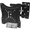 TEMPO DI SALDI Supporto TV Parete Orientabile in Metallo per TV e monitor da 14 a 42, Supporto Monitor Muro supporta attacchi VESA 75x75, 100x100, 200x100 e 200x200 mm, Staffa Tv 42 Pollici
