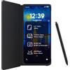 TCL NXTPAPER 60 Ultra 5G Smartphone Android, 7,2 FHD+, 12 GB RAM + 512 GB ROM, telefono con protezione per gli occhi, nero nebulosa, con cover flip e stilo