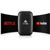 AutoSky Wireless CarPlay e Android Auto AI Box Lite per auto CarPlay cablate di fabbrica - Supporta Netflix YouTube e Gmail - Go Wireless con tutte le funzionalità di Wired CarPlay e Android Auto