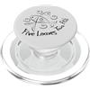Inspired In The Bible Cinque pagnotte due pesci | John 6 Fede Tattoo Christian PopSockets PopGrip per MagSafe