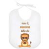 La Ruotante Bavaglino in 100% cotone miglior zio amore cocco leggere bavetta regalo nascita (3)