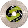 SANLEETEK Disco Diamantato 125mm Dischi Taglio Diamantati Design Esagonale per Gres Piastrelle Ceramica Marmo Pietra Artificiale Quarzo