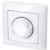 HAVA Dimmer rotativo da incasso, 1000 W, All-in-One, serie G1, bianco puro