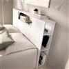 Dmora Testiera Letto Zugna 23x157 cm Bianco