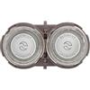 TYRLBDXS Lame di ricambio for rasoio, testine for rasoio, compatibili con Philips PQ189, PQ192, PQ193, PQ202, PQ203, PQ207, PQ208, PQ209, PQ212, HS190, HS195, HS198