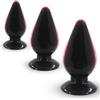 BDSMYEE Grande Plug Anale 3 Set, Plug Anale Perline Anali Giocattoli Anali Fisting Giocattolo Sessuale Espansore Anale Giocattolo Sessuale Erotico per Coppie Donne Uomini Sesso Estremo