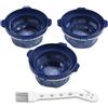 Sandyseptember Ricambi per aspirapolvere Samsung Jet 75, per aspirapolvere Jet 90, confezione da 3 pezzi, DJ97-02649A con spazzola di pulizia