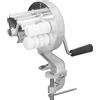 Agatige Macchina per maccheroni manuale, macchina per pasta estrusore portatile in acciaio inossidabile Macchina per pasta a manovella per pasta Pressa per tagliatelle per ristorante