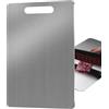 LearnLyrics Taglieri per cucina,taglieri per cucina,tagliere per tagliere tagliere tagliere da cucina blocco da macellaio da tagliere, forniture da cucina in acciaio inox,