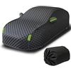 Generico Telo Copriauto Antigrandine per Mini Cooper 3 Portes 2000-2025, Copertura per Auto Impermeabile Anti UV Antipolvere Anti Vento Anti Neve, Copriauto antigrandine ispessito