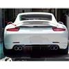 Cvgffs Spoiler Posteriore Per Porsche Per Carrera Per 911 Per 991 2012-2015 Auto Decorazione Ala Coda VRT Stile Nero Fibra Carbonio Posteriore Spoiler(Real carbon fiber)