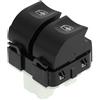A ABSOPRO Interruttore Finestrino Elettrico Nero 1pc Per Dacia Lodgy 12