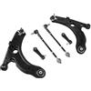 Docas Kit Braccio Oscillante, Sospensione Ruota 1J0407151A,1J0407151B,1J0407151C per A3 8L VW B-ORA G-OLF 4 1J NEW B-EETLE S-EAT L-EON 1996-2010 (6 pezzi)