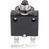 flexman Manual Reset Interruttore Termico Interruttore Automatico, DC 50V AC 125~250V Interruttore Automatico con Ripristino Manuale Manuale Salvamotore Protezione da Sovraccarico Corrent (10A)