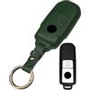 Rondrive Custodia per chiavi moto Custodia per chiavi auto Adatta per Yamaha MT09 2024 TMax 560 2022 Custodia per chiavi Motociclette Copertura per chiavi Involucro in pelle per chiavi Verde