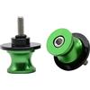 MZ-STORE M8 2pcs Motociclo Nottolini Forcellone Appoggi per Ninja 650 2017 2018 2019 2020 2021 2022-Verde