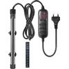 PYPABL Mini Riscaldatore per Acquario, 25W 50W 100W Piccolo Riscaldatore per Acquario Sommerso con Controller Esterno per Vasca Pesci e Tartarughe da 3-100L(100W per 35-100L)