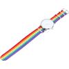 Holibanna Orologio Unisex Design Arcobaleno Orologio Da Polso Delicato Accessorio Elegante Per Ogni Occasione Movimento Silenzioso e Preciso