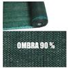 ITALFROM Rotolo Telone Ombreggiante Frangivista Verde Varie Misure per Rete Metallica H150cm da 1 a 100 MT (13 MT)