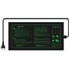 LERWAY Tappetino riscaldante per piantina, 30 Watt, Caldo Cuscinetto di Riscaldamento idroponico per la germinazione delle Piante da Interno 52,7X 25,4cm