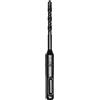 Starrett SDS Plus, punta da trapano 5 x 110 mm, punta in metallo duro, punta a 2 punti, per mattoni di pietra per muratura in calcestruzzo