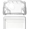 Generic Adatta per AYN Thor, custodia protettiva per console di gioco, custodia trasparente in TPU resistente agli urti (Trasparente)